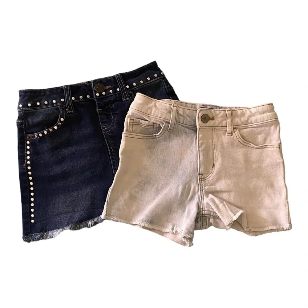 GIRLS DENIM BUNDLE-JUSTICE AND GAP-SIZE 6